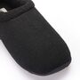 Ant Black Mens Slippers Indoor/Garden Shoes, thumbnail 8 of 8