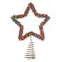 Jingle Bells Star Christmas Tree Topper, thumbnail 2 of 7