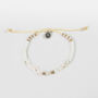 'Love Is Here' Natural Stone, Pearl And Shell Anklet, thumbnail 4 of 9