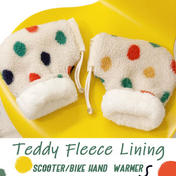 Scooter Bike Hand Warmer Gloves For Kids, 2 of 5