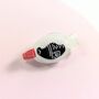 Soy Sauce Fish Bottle Brooch Japan Bento Acrylic Sushi, thumbnail 2 of 12