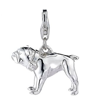 English Bulldog Sterling Silver Jewellery Charm, 4 of 10
