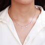 Sterling Silver Playing Card Suits Necklace, thumbnail 2 of 11