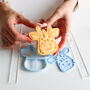 Giraffe Safari Biscuit Baking And Decorating Starter Kit, thumbnail 1 of 6