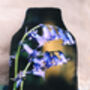 Bluebell Velvet Hot Water Bottle Luxury Spring Mother's Day Gift, thumbnail 3 of 6