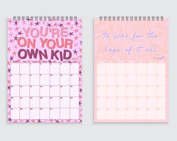 Taylor Swift 2026 Lyric Calendar, 5 of 8