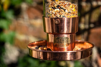 Aspen Genuine Copper Bird Feeder, 3 of 6