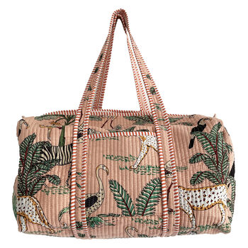 Jungle Print Weekend Duffle Bag, 4 of 12