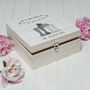 Personalised Wedding Welly Boot Memory Box, thumbnail 1 of 4