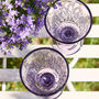 Set Of Four Heather Wine Goblets, thumbnail 5 of 9
