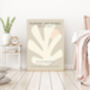 Matisse Cream Leaf Art Print, thumbnail 3 of 3