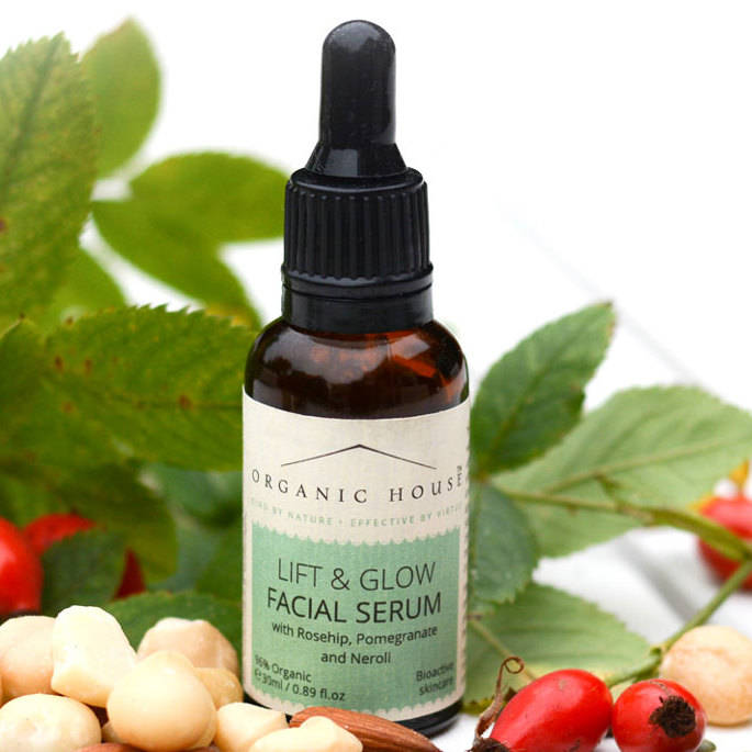 lift and glow facial serum by organic house