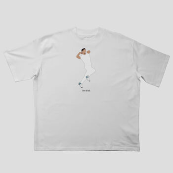 Jimmy Anderson England Cricket Oversized T Shirt, 2 of 10