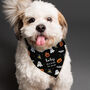 Personalised Halloween Dog Bandana Funny Dog Gifts, thumbnail 1 of 5