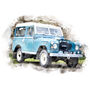 Landrover Defender Personalised Portrait, thumbnail 3 of 8