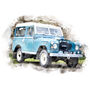 Landrover Defender Personalised Print, thumbnail 3 of 8