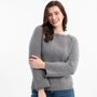 Eve Jumper Knitting Kit, thumbnail 6 of 12