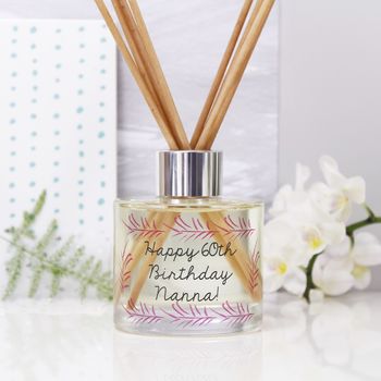 Personalised Birthday Reed Diffuser Gift Set, 9 of 11
