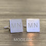 Personalised Initial Cufflinks, thumbnail 2 of 4