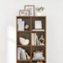 Bookcase Floor Standing Storage Unit Wooden Bookshelf, thumbnail 4 of 12