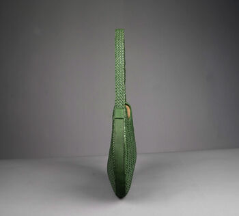Hand Woven Leather Bag, 7 of 12
