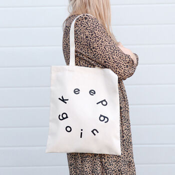 'Keep Going' Tote Bag, 3 of 5
