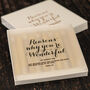 Personalised Reasons You're A Wonderful Teacher Gift, thumbnail 4 of 4