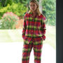 Women's 'Eskdale' Check Brushed Cotton Pyjama Set, thumbnail 1 of 3