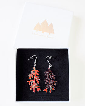 Gift For Friend, Botanical Dangle Earrings, 6 of 7