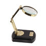 Desktop Magnifying Glass Retirement, Birthday, Anniversary Gift, thumbnail 4 of 7