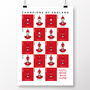 Liverpool 19 Times Champions Of England Poster, thumbnail 3 of 8