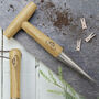Personalised Copper And Wood Garden Dibber With Guide, thumbnail 2 of 2