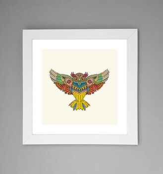 'Native Owl' Print, 2 of 3