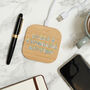 Personalised Circus Font Wireless Charger, thumbnail 1 of 3
