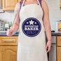 Personalised Superstar Baker Apron, thumbnail 2 of 3