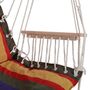 Hanging Rope Chair Hammock Padded Seat And Backrest, thumbnail 6 of 11
