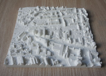 Graduation Gift Nottingham Trent University 3D Printed Map, 5 of 6