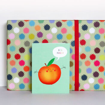 Mini Peach Hugs Card, 3 of 5