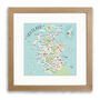 Map Of Scotland Print By Hilary Yafai, thumbnail 4 of 8