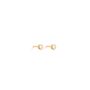 June Moonstone Birthstone 18k Gold Vermeil Stud Earrings, thumbnail 1 of 3