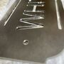 White Hart Lane Metal Football Street Sign – Designed And Made In Britain, thumbnail 4 of 12