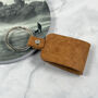 Dog Dad Personalised Leather Keyring For Father's Day, thumbnail 2 of 2