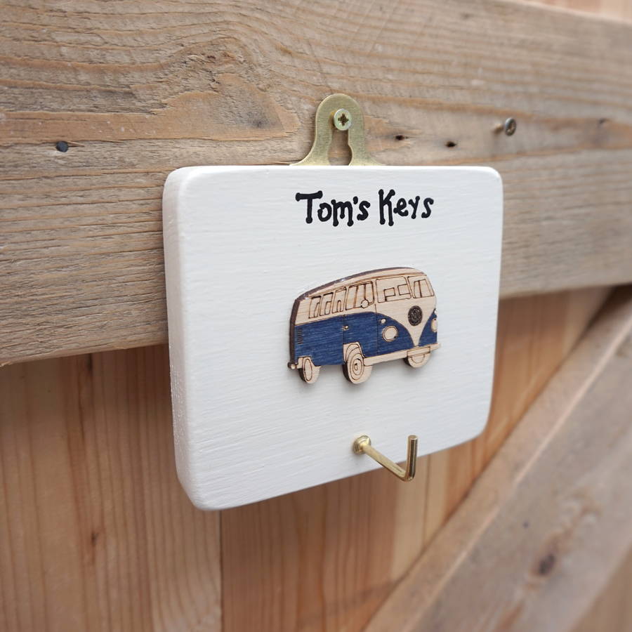 Personalised Handmade Key Hanger/Holder By Siop Gardd