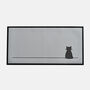 Sitting Cat Desk Mat, thumbnail 3 of 6