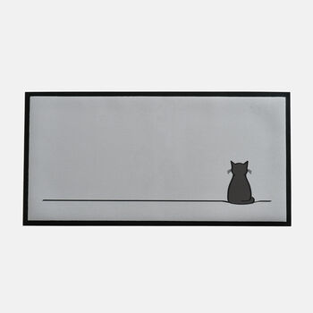 Sitting Cat Desk Mat, 3 of 6