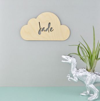 Personalised Cloud Baby Name Sign, 5 of 11