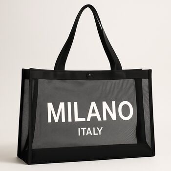 Mesh Milano Italy Tote Bag, 6 of 8