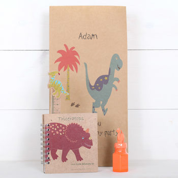 Personalised Dinosaur Party Bags, 5 of 7