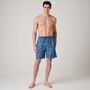 Men's 'Marrakesh Paisley Crisp Cotton Pyjama Shorts, thumbnail 1 of 4