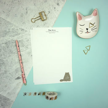 Personalised Cat Attack Writing Paper, 8 of 10